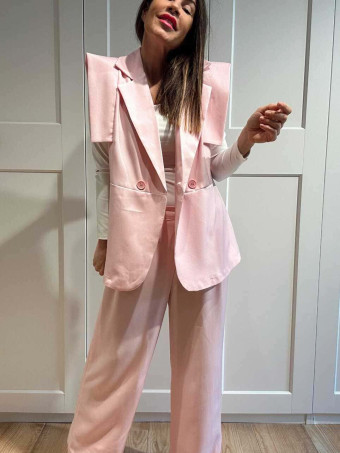 Conjunto Chaleco y Pantalón SWIFREL Rosa HEVE