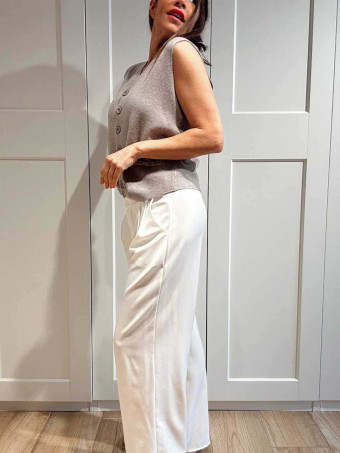 Conjunto Blazer y Pantalón JORAYNE Blanco HEVE