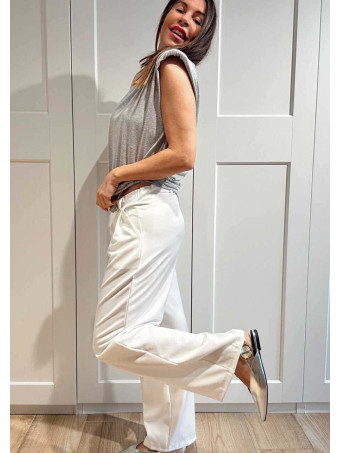 Conjunto Chaleco y Pantalón SWIFREL Blanco HEVE