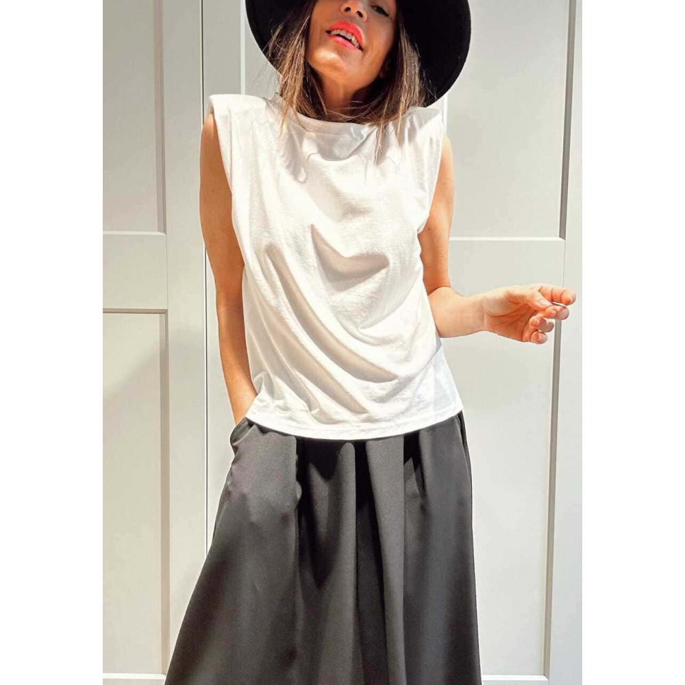 Camiseta Hombreras NOVALA Blanco HEVE