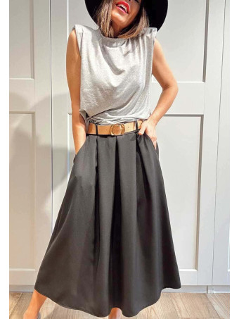 Camiseta Hombreras NOVALA Gris HEVE