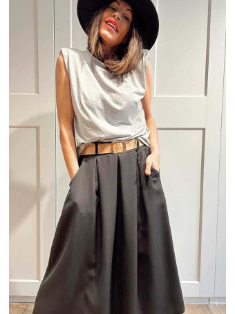 Camiseta Hombreras NOVALA Gris HEVE