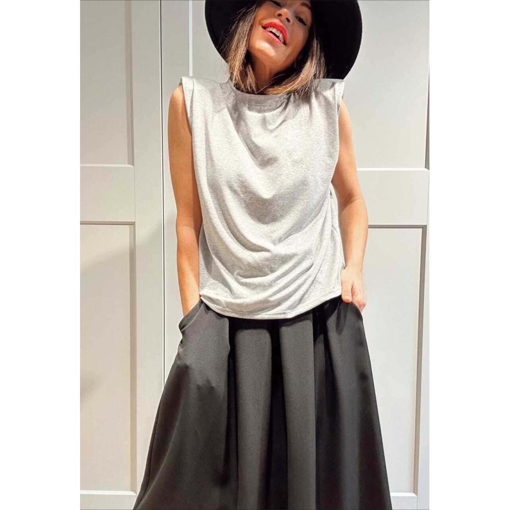 Camiseta Hombreras NOVALA Gris HEVE