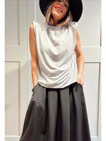 Camiseta Hombreras NOVALA Gris HEVE