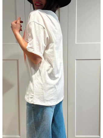 Camiseta Estampado Gráfico JUNGLE GLAM Blanco HEVE