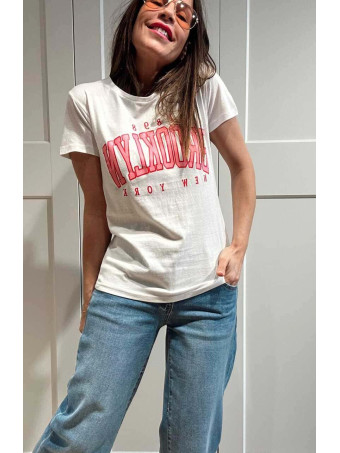 Camiseta Algodón BROOKLYN 1898 Blanco HEVE