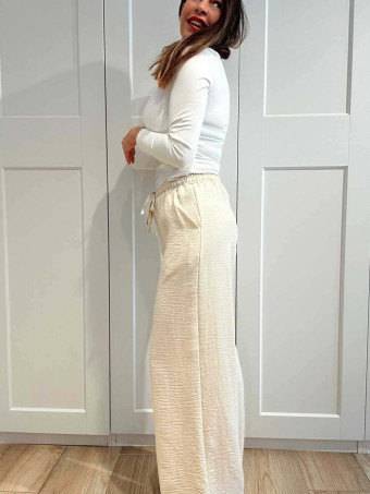 Conjunto Blazer y Pantalón VESKA Beige HEVE