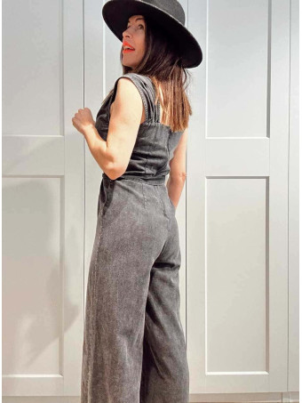 Mono Cropped con Cinturón KYLKYCE Negro HEVE