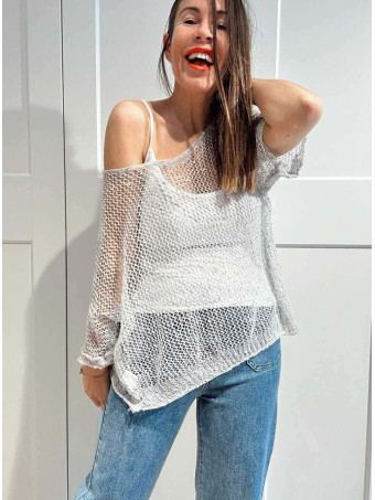 Conjunto Punto Calado NAYMA Gris HEVE