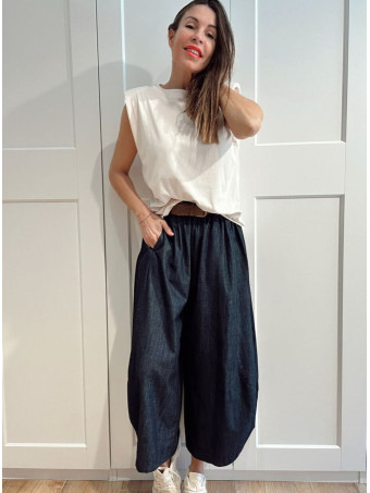 Camiseta Hombreras NOVALA Beige HEVE