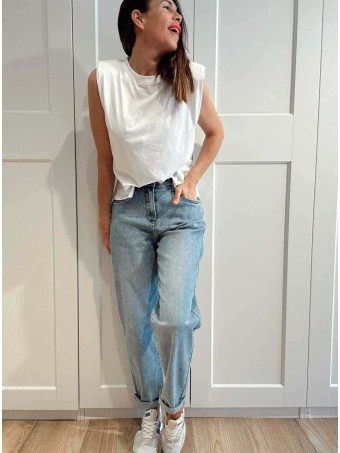 Jeans Balloon Tiro Alto CLOUDSTER HEVE