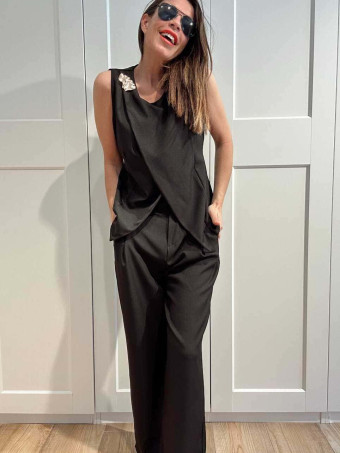 Conjunto Cuerpo y Pantalón NAYUME Negro HEVE