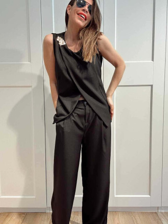 Conjunto Cuerpo y Pantalón NAYUME Negro HEVE