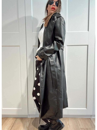 Pantalón Balloon Lunares MOONELLE Negro HEVE