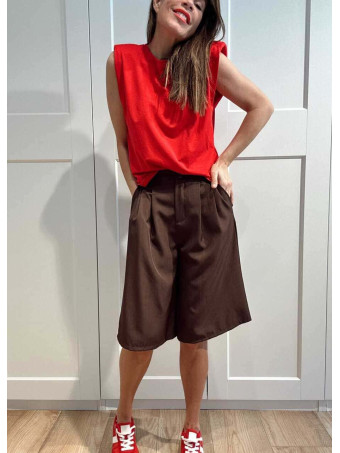 Camiseta Hombreras NOVALA Rojo HEVE