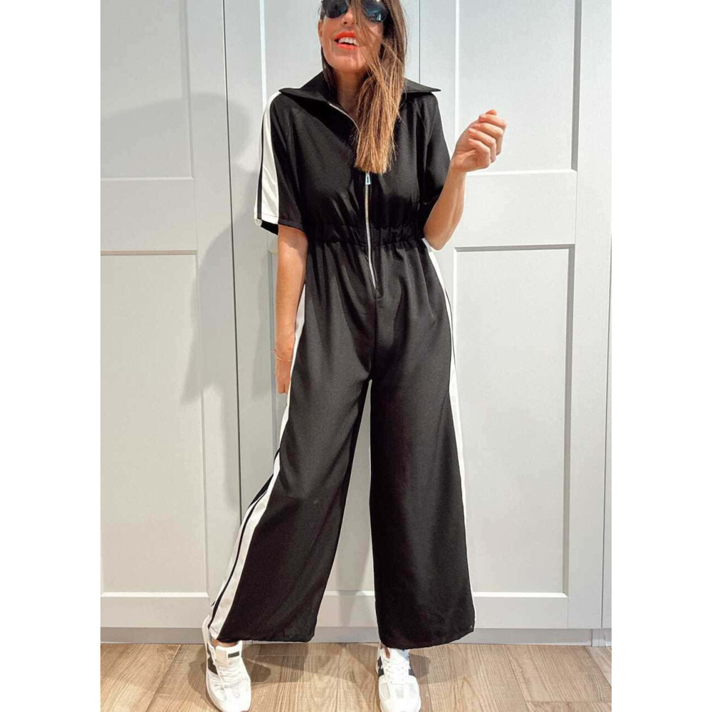 Mono Sporty Franja KYNARA Negro HEVE