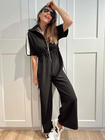 Mono Sporty Franja KYNARA Negro HEVE