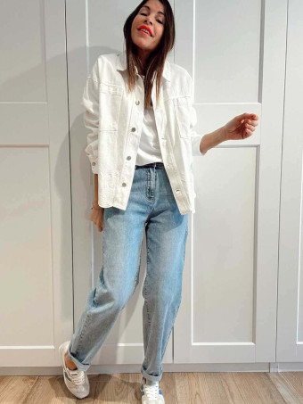 Jeans Balloon Tiro Alto CLOUDSTER HEVE