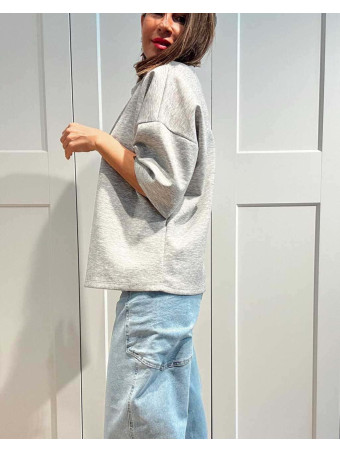 Sudadera Neopreno Manga Corta KOBBLER Gris HEVE