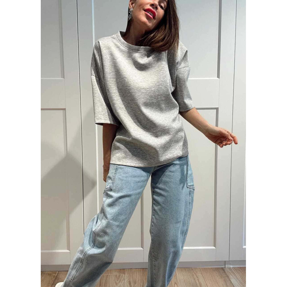 Sudadera Neopreno Manga Corta KOBBLER Gris HEVE