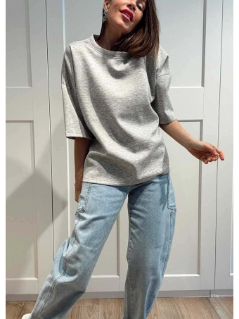 Sudadera Neopreno Manga Corta KOBBLER Gris HEVE