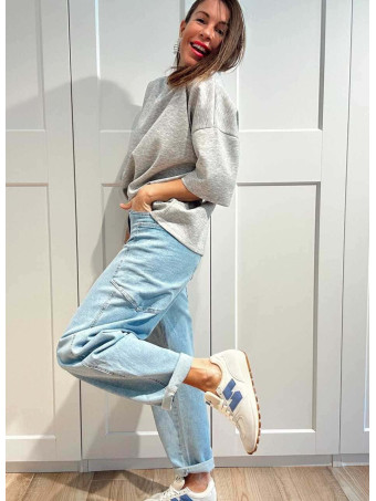 Sudadera Neopreno Manga Corta KOBBLER Gris HEVE