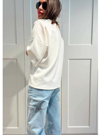 Sudadera Neopreno Manga Corta KOBBLER Blanco HEVE