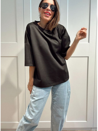 Sudadera Neopreno Manga Corta KOBBLER Negro HEVE