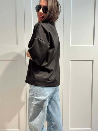 Sudadera Neopreno Manga Corta KOBBLER Negro HEVE