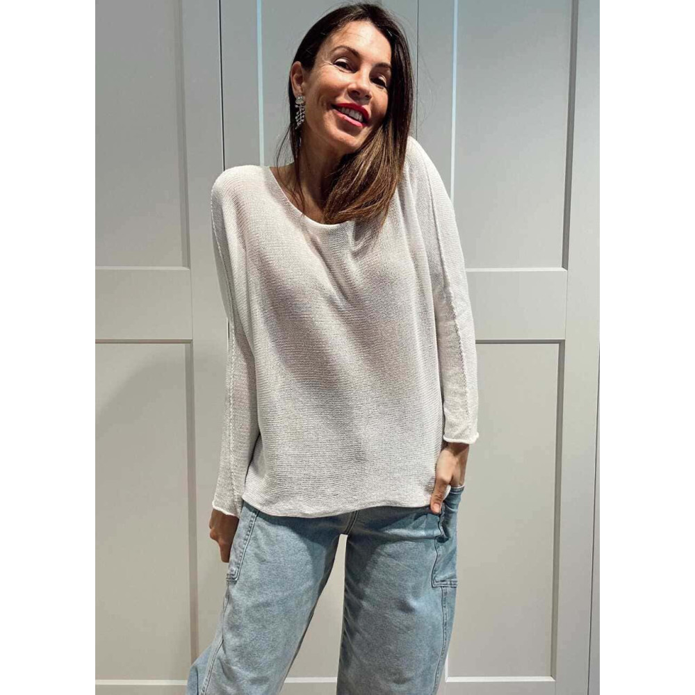 Punto Ligero Algodón MARZIO Blanco HEVE