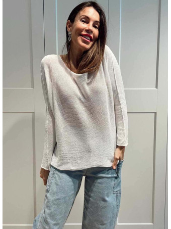 Punto Ligero Algodón MARZIO Blanco HEVE