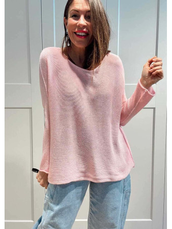 Punto Ligero Algodón MARZIO Rosa HEVE