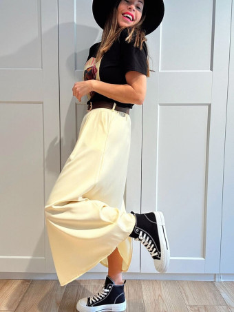 Camiseta Gráfica Algodón PAWTITUDE Negro HEVE