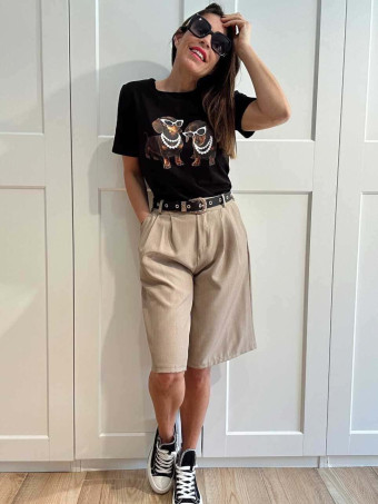 Bermuda Tailoring FINLER Taupe HEVE