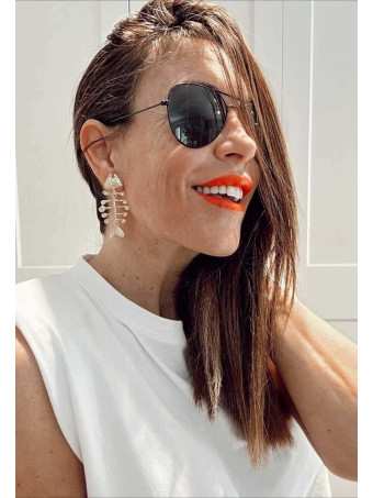 Pendientes Dancers Raspa SWAILA Oro HEVE