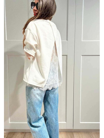 Cuerpo Combinado Encaje MAYBEL Blanco HEVE