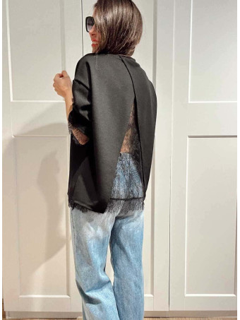 Cuerpo Combinado Encaje MAYBEL Negro HEVE