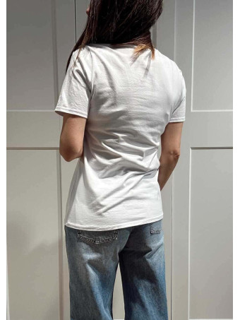 Camiseta Gráfica Algodón PUPPY´N´PINK Blanco HEVE