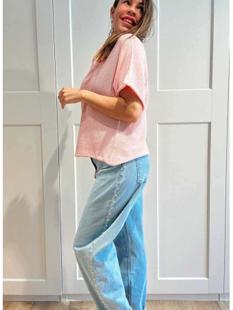 Punto Manga Corta DEEYAZ Rosa HEVE