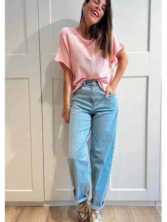 Punto Manga Corta DEEYAZ Rosa HEVE