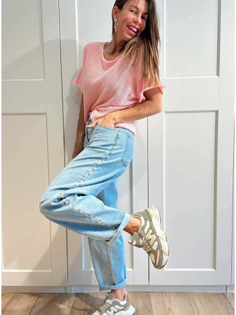 Punto Manga Corta DEEYAZ Rosa HEVE