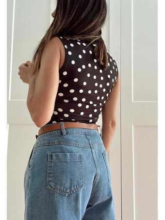 Body Lunares MALINCHE Negro HEVE