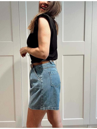 Short Vaquero con Cinturón KOVEY HEVE