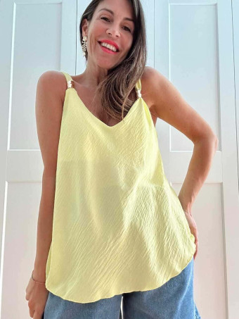 Cuerpo Evasé Pieza Metálica ALYNDOR Amarillo HEVE