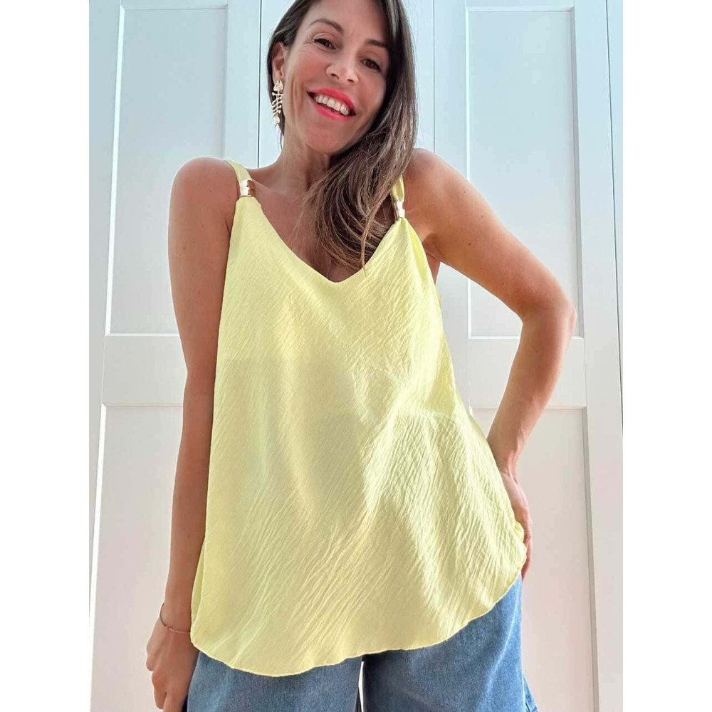 Cuerpo Evasé Pieza Metálica ALYNDOR Amarillo HEVE
