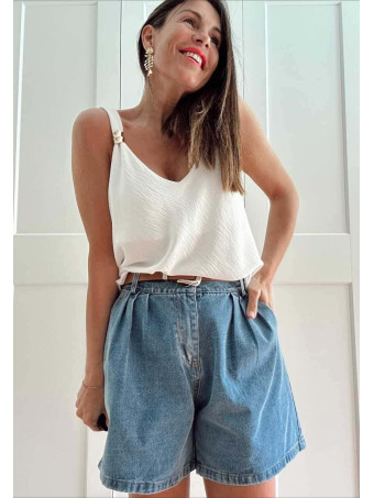 Cuerpo Evasé Pieza Metálica ALYNDOR Blanco HEVE