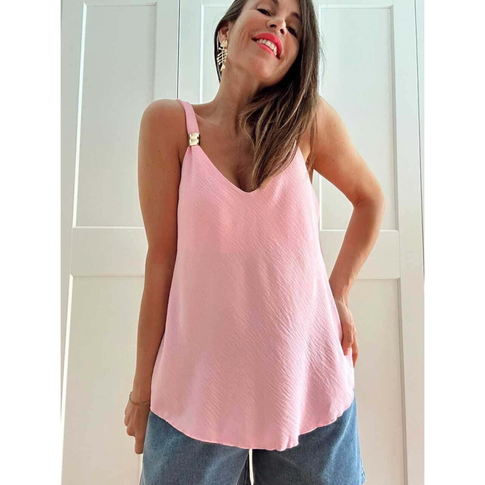 Cuerpo Evasé Pieza Metálica ALYNDOR Rosa HEVE