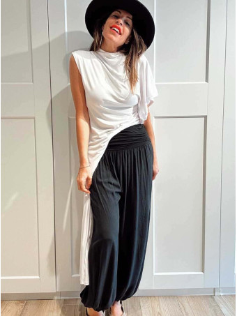 Pantalón Harem ALADDÍN Negro HEVE