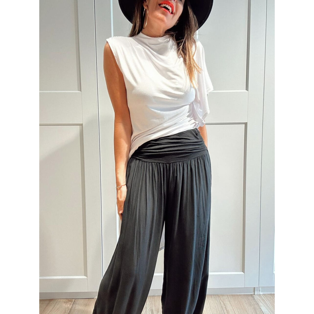 Pantalón Harem ALADDÍN Negro HEVE