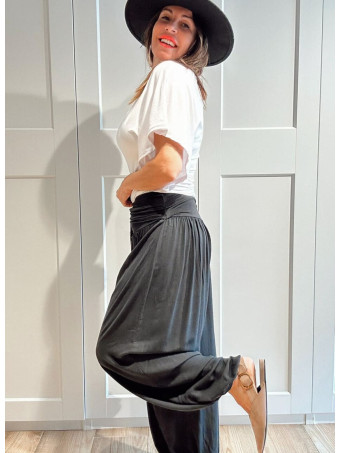 Pantalón Harem ALADDÍN Negro HEVE